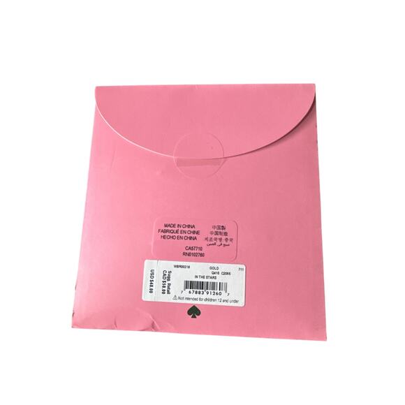 Kate Spade New York in the Stars Golden Tone Chain Capricorn Charm Goat Symbol - Picture 6 of 6